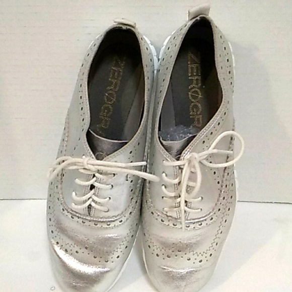 Cole haan zero Grand silver sneaker sz 6c - Picture 7 of 9